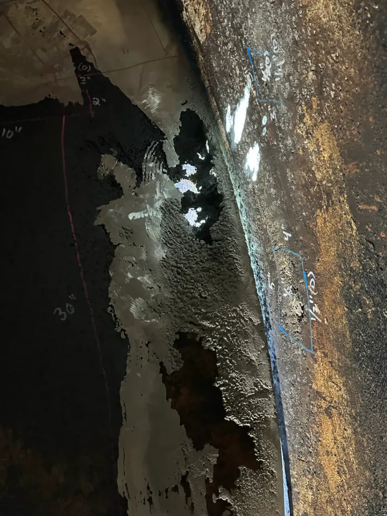 Through Blade Cavitation Repair